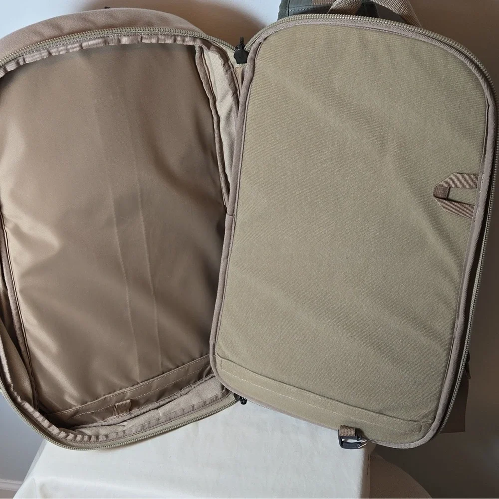 Vertx Tactical Backpack Nylon Green Beige Divider‎ System Zip Unisex Adults